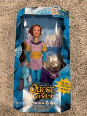 Warner Bros. Quest for Camelot Dream Seeker Kayley Doll - Purple, Blue & Yellow